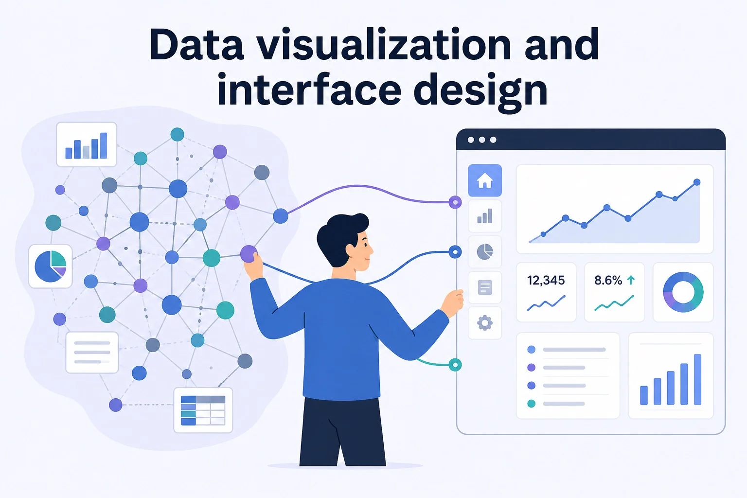 Data visualization and interface design