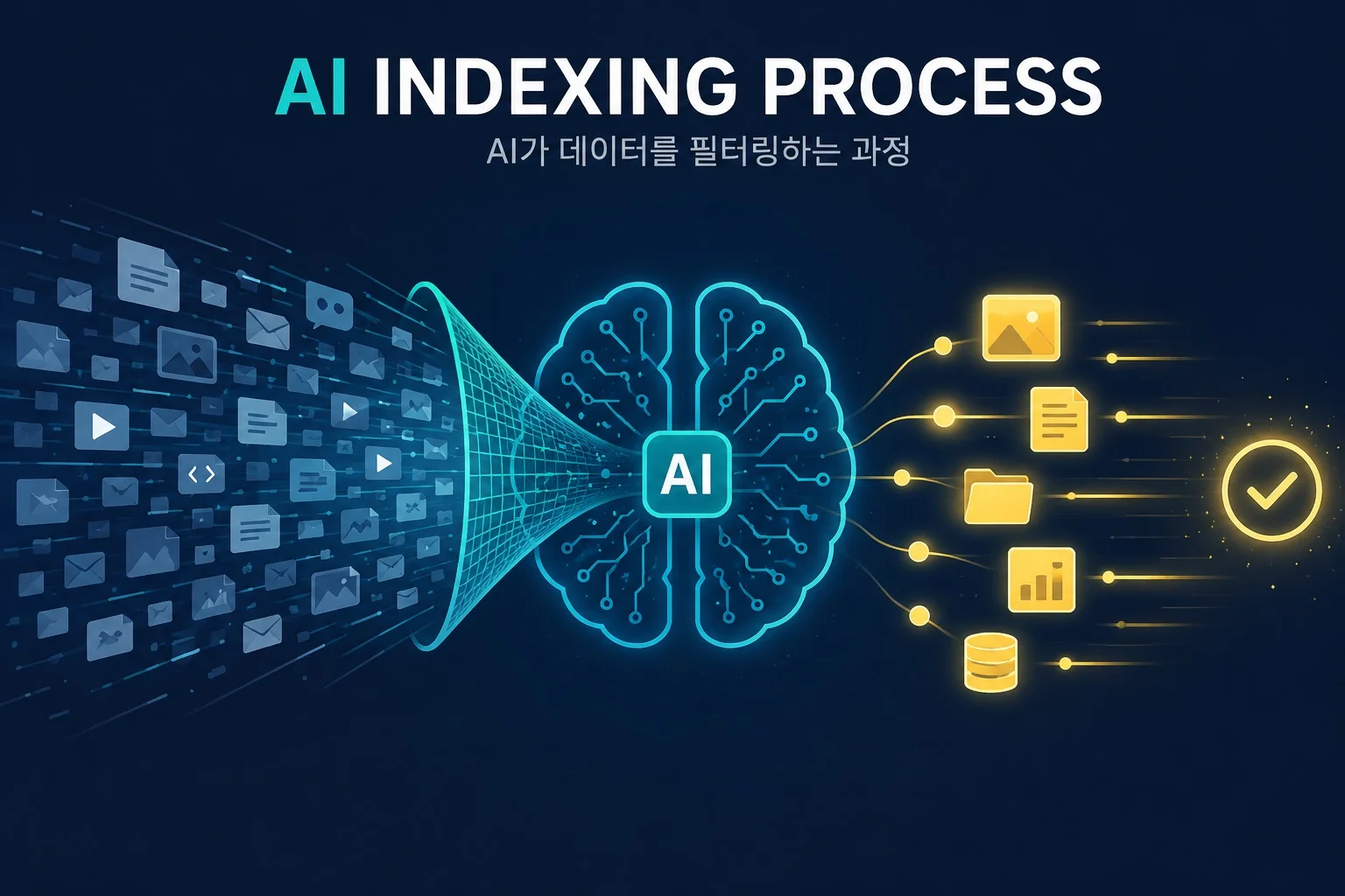 AI indexing process